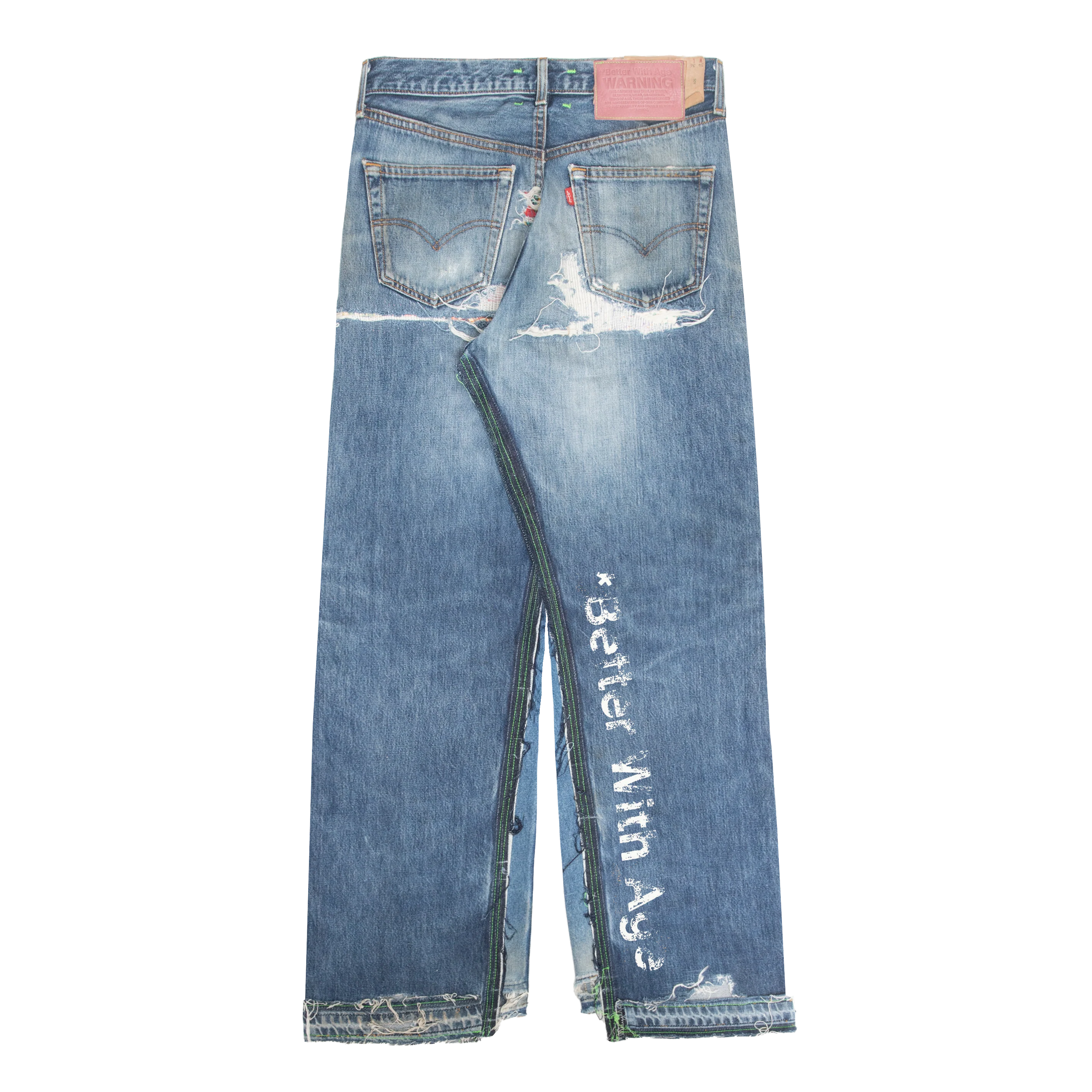 Sterling Repair Denim Trouser - Image 2