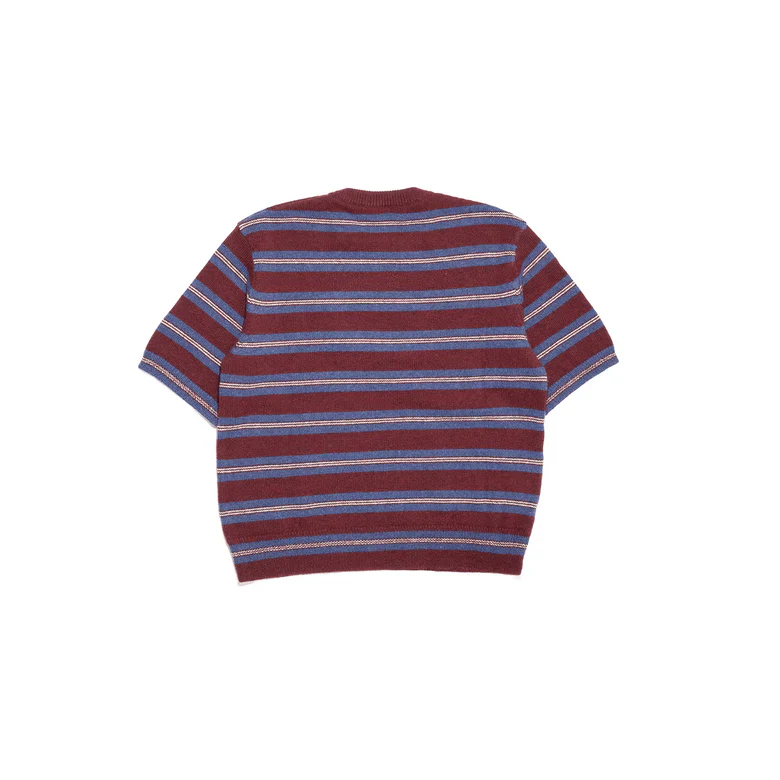 Striped Eddie Short Sleeve Sweater - Image 2