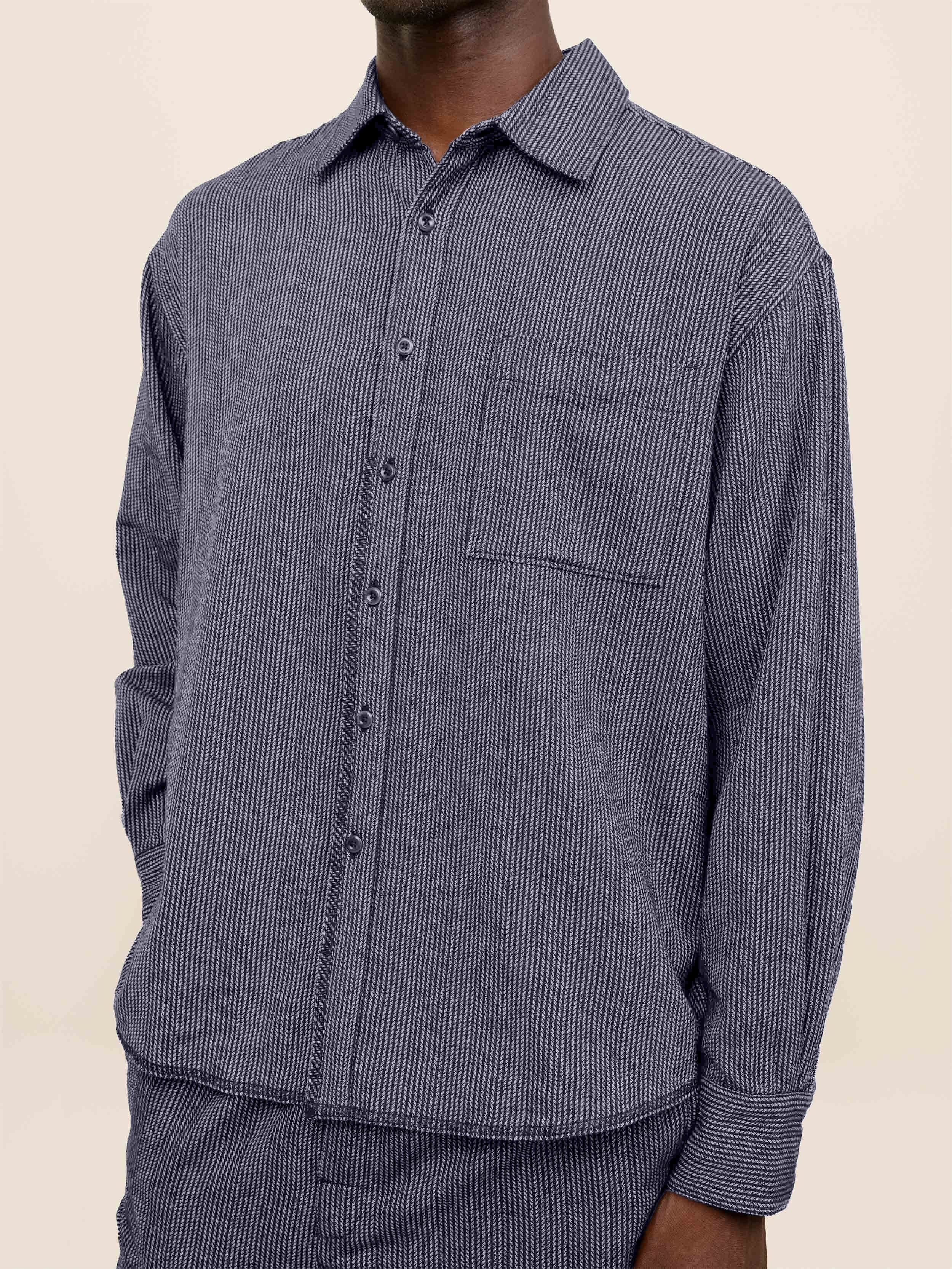 Summer Weave Pocket Shirt - Image 2