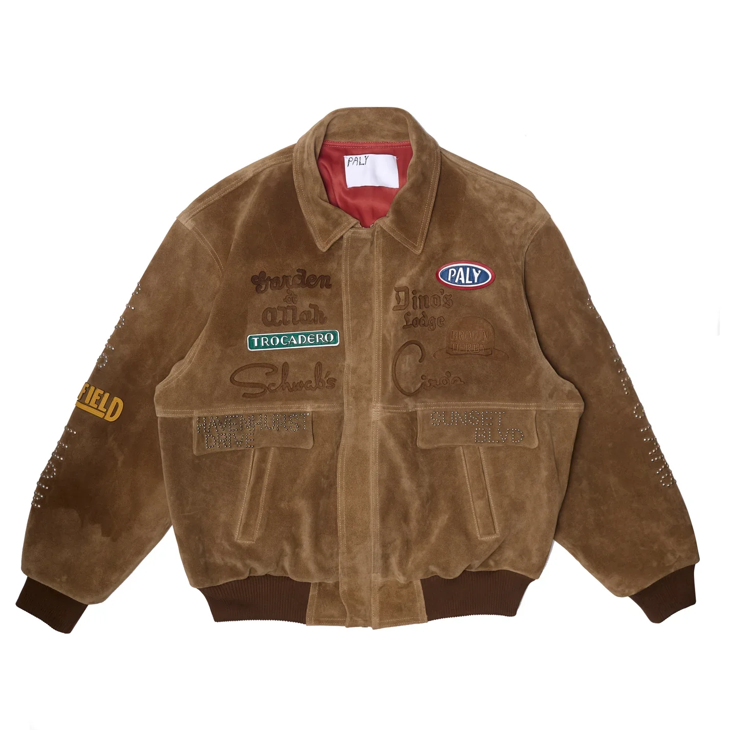 Sunset Blvd. Sponsored Suede Jacket