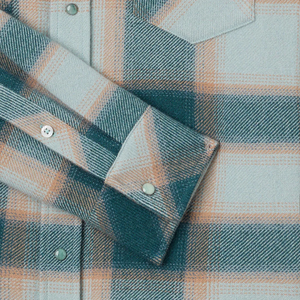 Shadow Plaid Cashmere Shirt - Image 6
