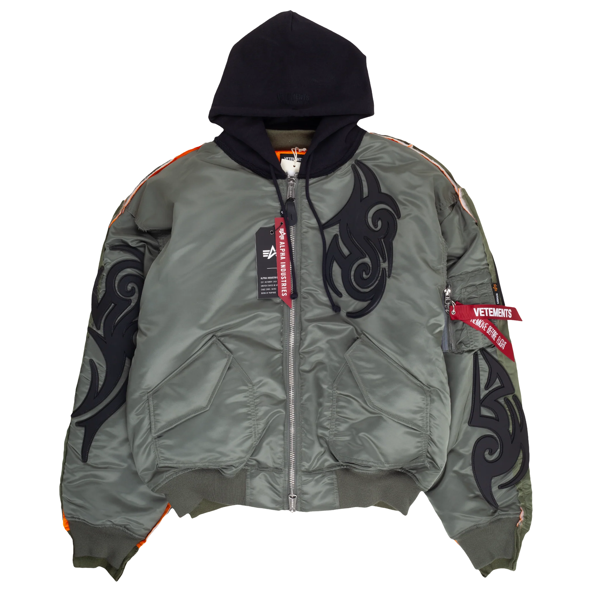 Tribal Reworked Bomber Jacket
