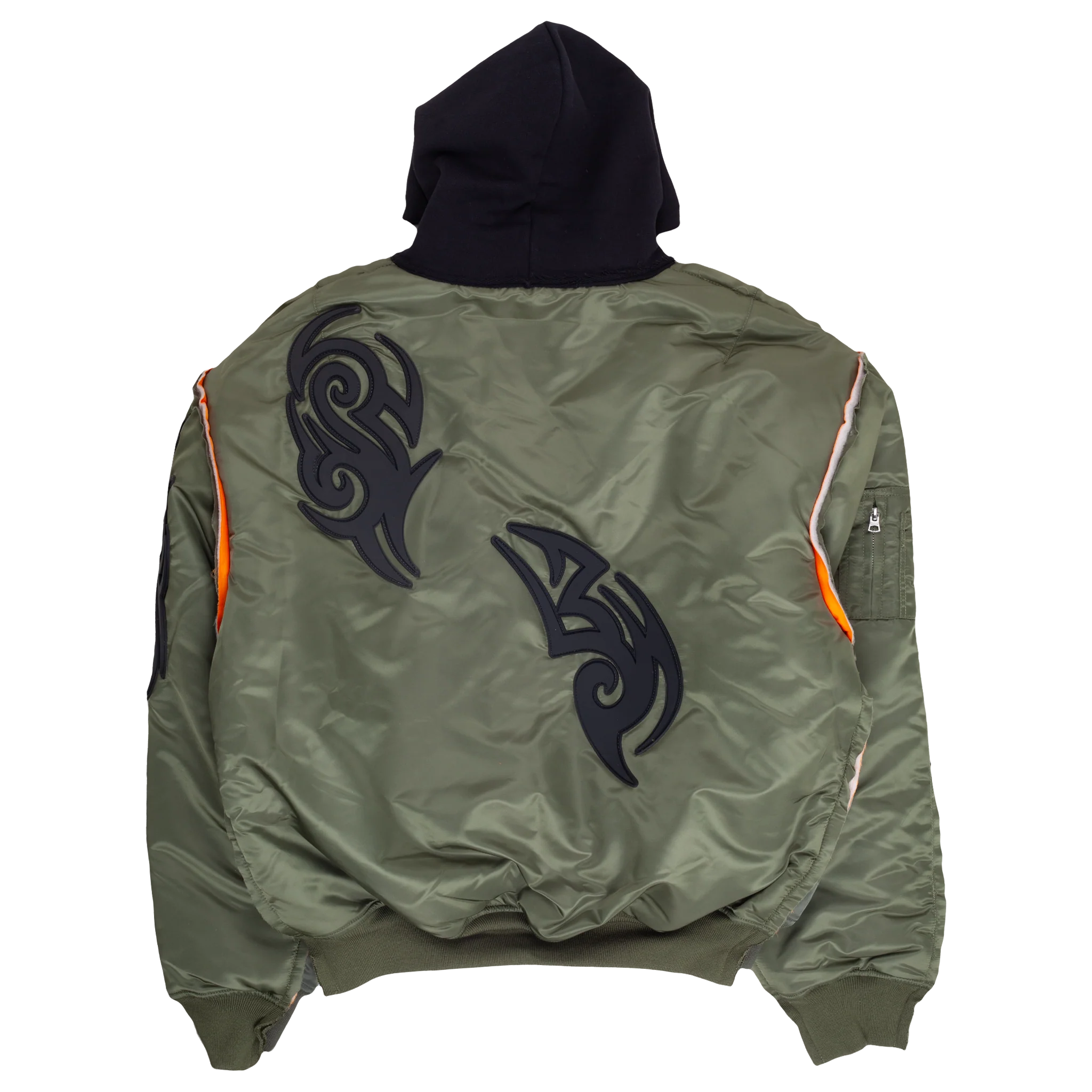 Tribal Reworked Bomber Jacket - Image 2