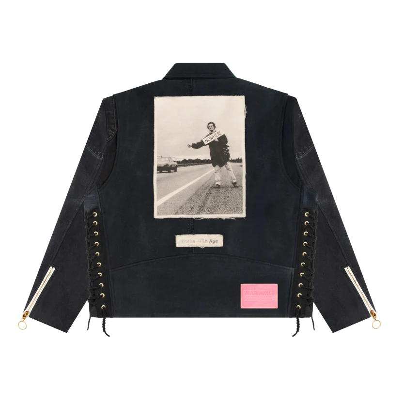 Tuxedo Reconstructed Motorcycle Jacket - Image 2