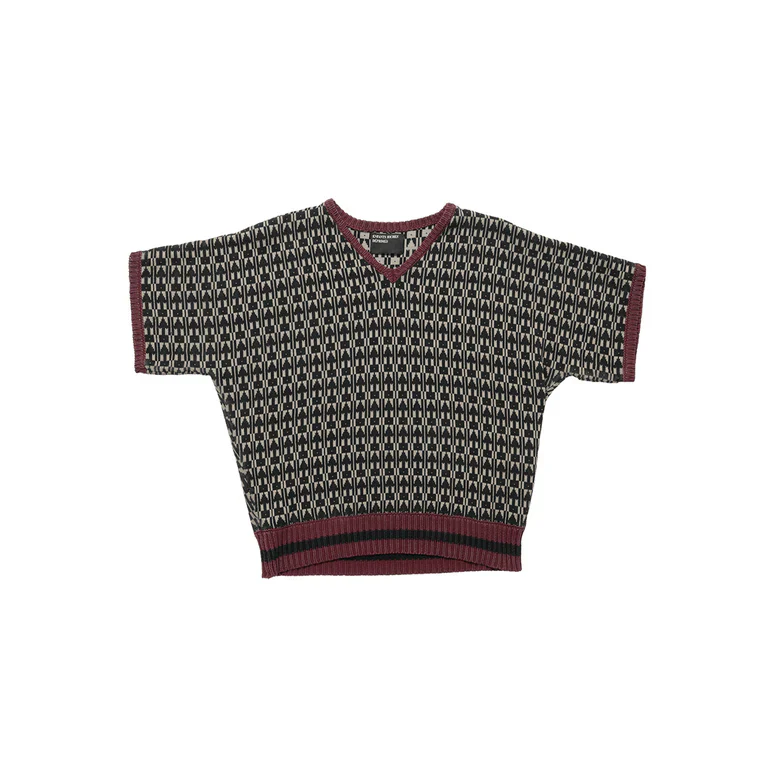 V-Neck Shortsleeve Vienna Sweater