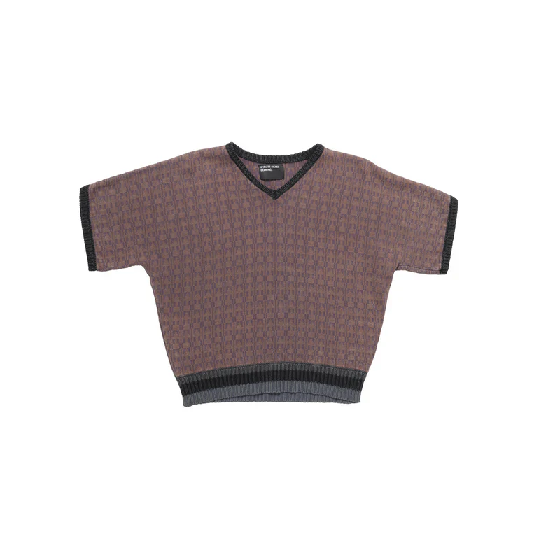 V-Neck Shortsleeve Vienna Sweater - Image 3