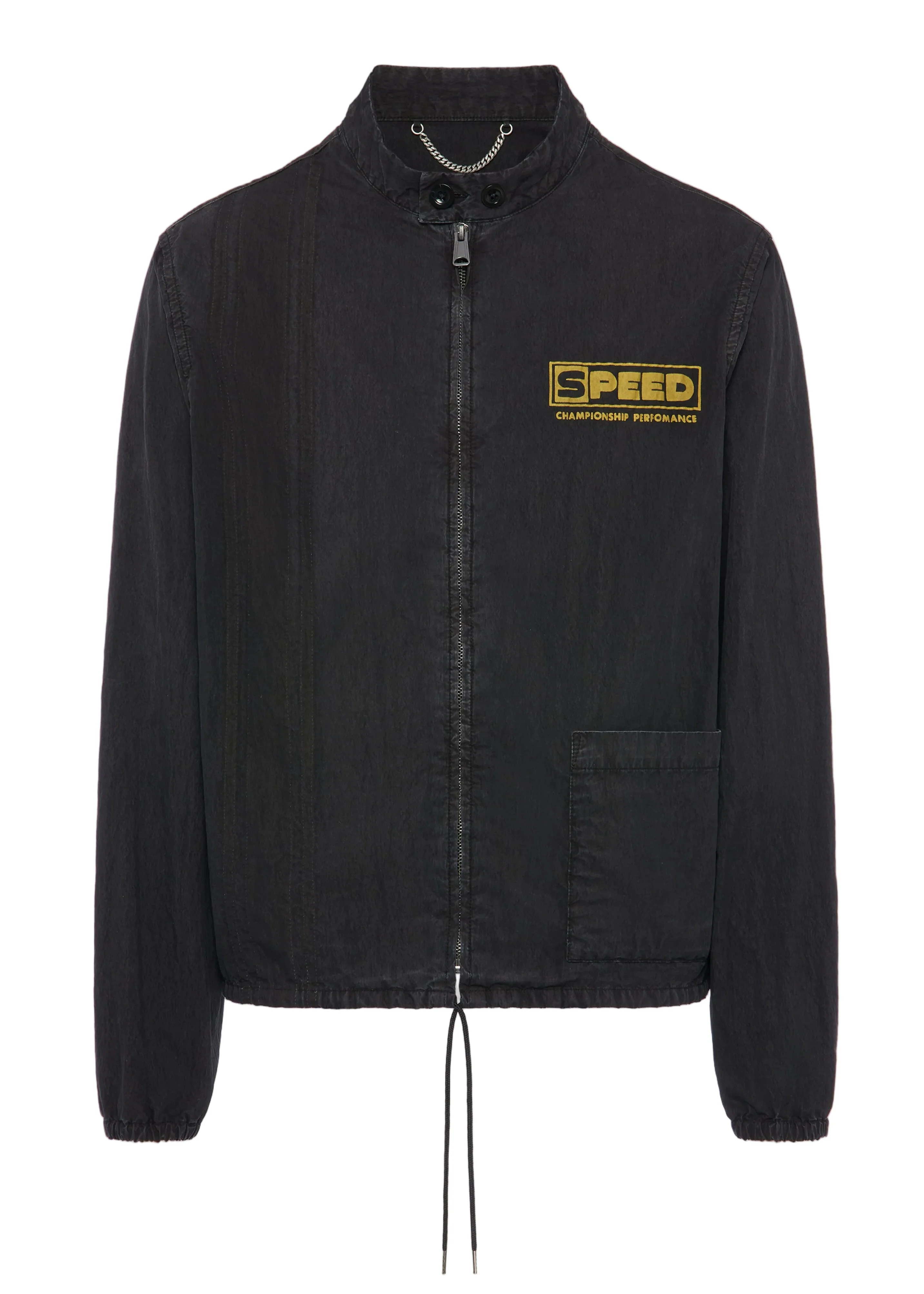 Vintage-Style Sportswear Jacket