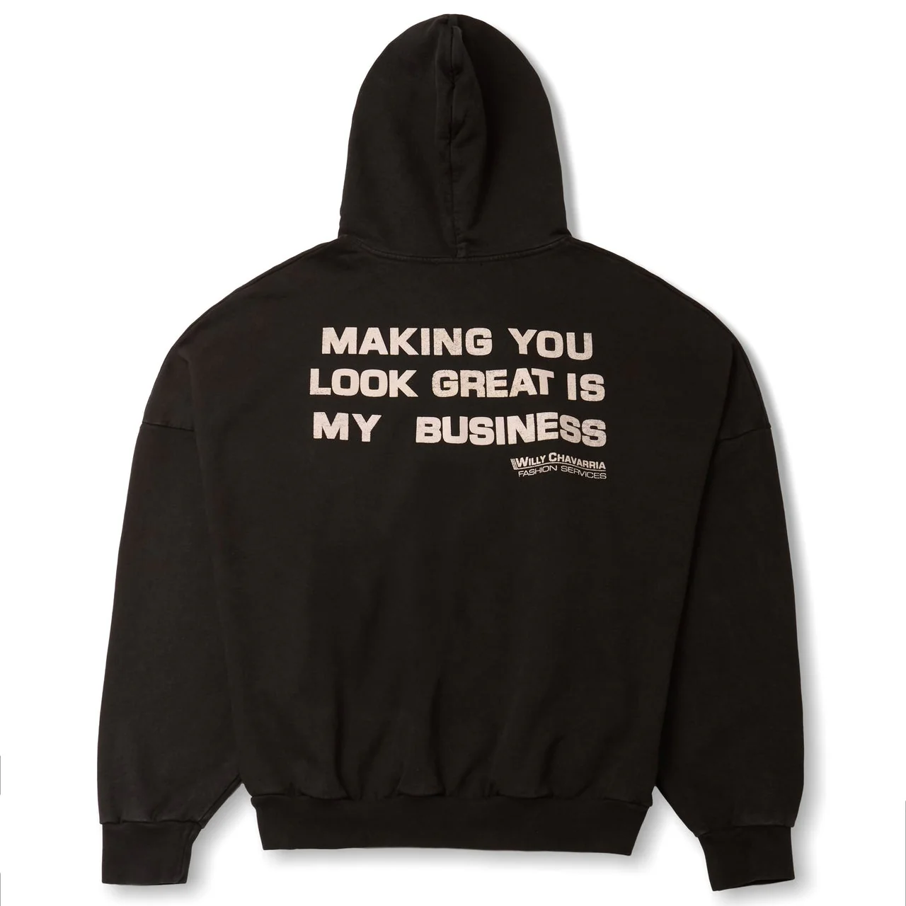 Willy Fashion Service - "Make You Look Good" Hooligan Zip Hoodie - Image 2