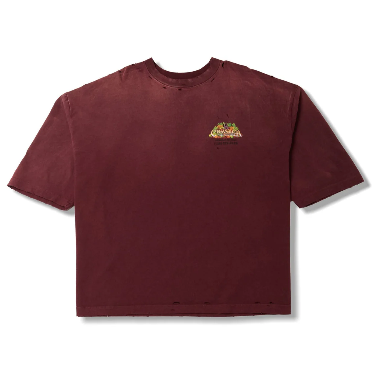 Willy Produce Destroyed Buffalo Tee