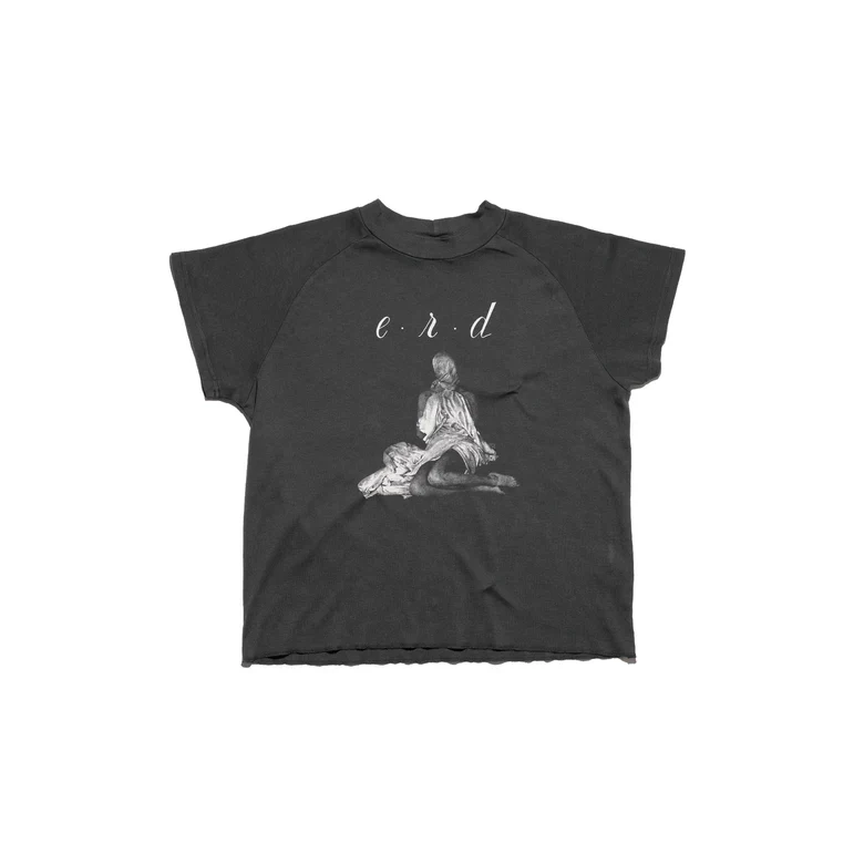 Woman in Sheet Raglan T-Shirt