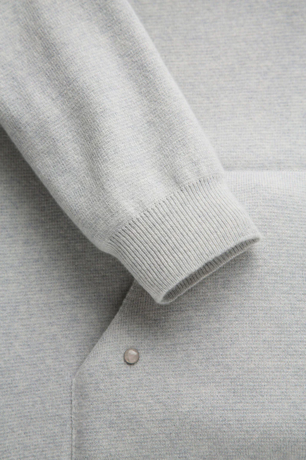 Zinc Knit Cashmere Hoodie - Image 2
